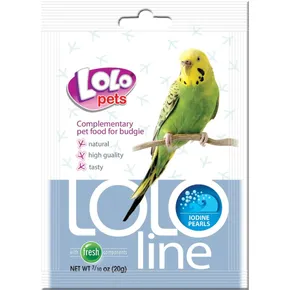 LOLOLINE Perlen mit Jod für Sittiche 20 g